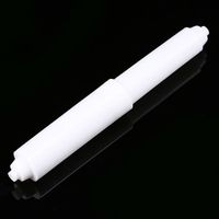 Serviteur Wc,15.6cm Portable blanc papier toilette rouleau remplacement en plastique support de tissu rouleau insérer support