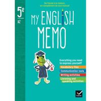 My English Memo - Anglais 5e