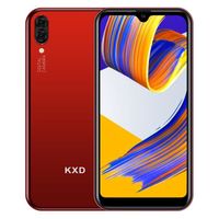 Téléphone KXD A1 portable moin cher 5.71" Ecran 2500mAh 16Go ROM Smartphone Débloqué Rouge