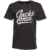 T-Shirt Homme Jack And Jones Noir 1990 Originals