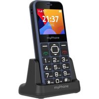 myPhone MP Halo 3 Téléphone Portable pour Seniors avec Station de Charge,Grand écran 2,3 Téléphone à Touches,Bouton d'appel d'urg