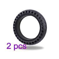 2 pneus plein Haute qualité anti crevaison pour Trotinette électrique Xiaomi M365 8 1/2x2 