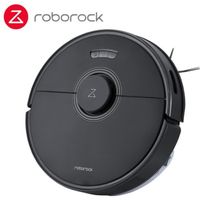 Roborock Q7max Noir Robot Aspirateur laveur 2 en 1- Version améliorée de S5 MAX - Alexa