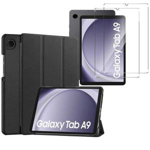 Housse Étui Samsung Galaxy Tab A9+ (11) Coque Galaxy Tab A9+ (2023),  SM-X210/215/216, Noir - Cdiscount Informatique