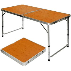 TABLE DE CAMPING Table de camping pique-nique pliable réglable en h