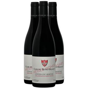 VIN ROUGE Côtes du Rhône Vieilles Vignes Rouge 2021 - Lot de