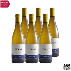 VIN BLANC Burgenland Tiglat Chardonnay Blanc 2013 - Lot de 6