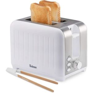 Bomann Blanc Toaster Automatique 245 Cb Grille Pain A 4 Tranches 1400 W 1400 W Amazon Fr Cuisine Maison