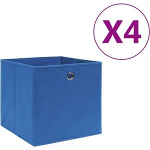 LOVE IT STORE IT - Cube De Rangement Avec Couvercle - En Tissu - Pliable -  Renforcement Carton - Boite Rangement Pour Chambre Enfant- 30x30x30 cm -  Bleu Motif Éléphant : : Cuisine et Maison