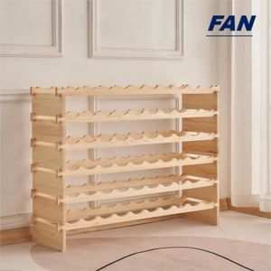 FAN Range Bouteille, étagère à vin 6 couches de 60 bouteilles