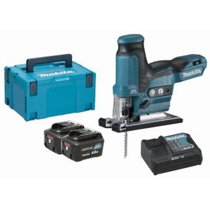 Scie sauteuse 10.8V Li-ion MAKITA - 2 batteries + 1 chargeur rapide + 1 malette de transport - JV102DMJ