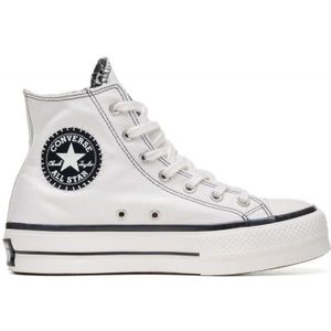 BASKET Converse Chuck Taylor All Star Lift Platform Hi Chaussures pour Femme Beige A07113C