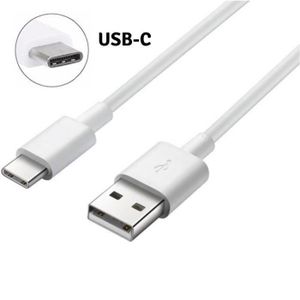 CÂBLE TÉLÉPHONE Cable USB-C Chargeur Blanc [Compatible Huawei P30 - P30 PRO - P30 LITE] Cable Type USB-C Port USB  Mesure 1 Metre [Phonillico®]