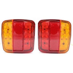 voitures etc. camions Feu de position clignotant LED E9 12 V 24 V pour remorque pelleteuses tracteurs caravanes
