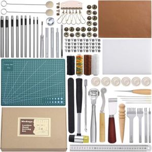 BRICOLAGE - ÉTABLI Kit d'outils de couture du cuir 44 pièces49