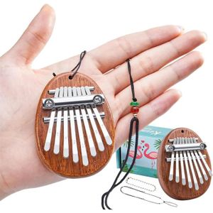 KALIMBA DHinkyoung Mini kalimba portable, 8 touches, p à pouce, marimba, instrument de musique pour enfant et débutant68