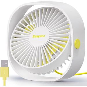 AINSEALA Ventilateur de Bureau, Ventilateurs de table USB puissant
