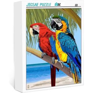 PUZZLE Puzzle Adulte 1000 pièces Perroquet Jigsaw Puzzle 