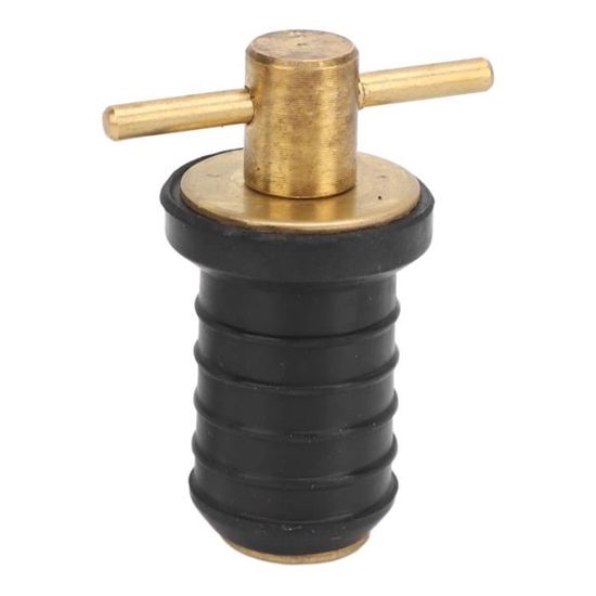 Bouchon De Vidange Universel En Laiton Pour Bateau - Filetage 1/2" BSP/NPT, Neuf, AB Tools, Référence AQ018