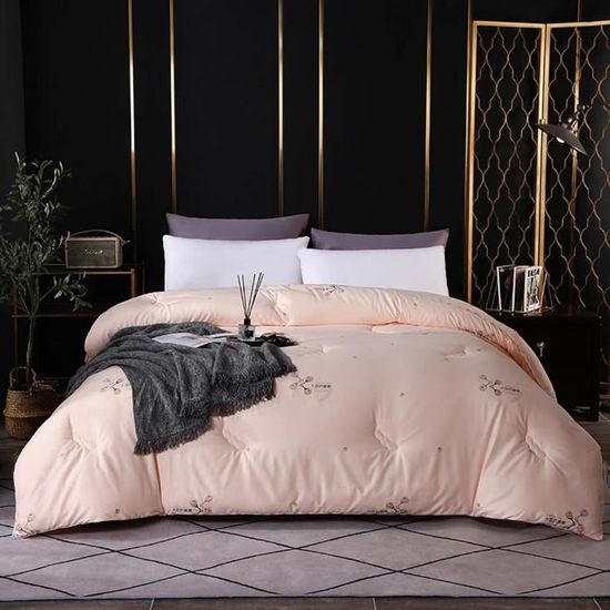 Michorinee Couette 220x240 4 Saisons Vert Sauge - Couette Légère Microfibre Pour Lit 2 Personnes, Hypoallergénique Et Respirante