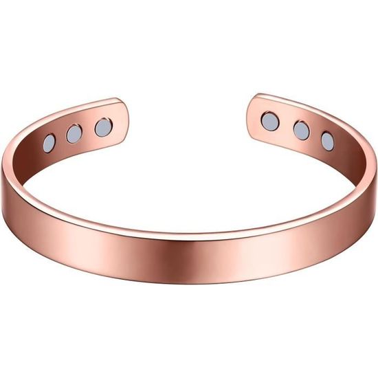 Bracelet Fantaisie Jonc En Cuivre - Occasion