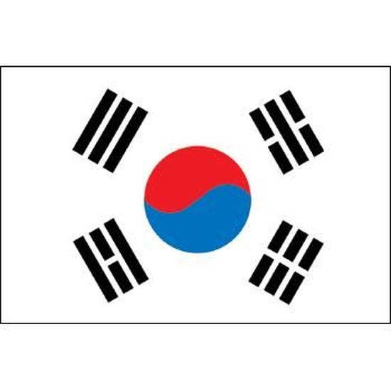 Drapeau Coree Du Sud Coreen 145 Cm X 90 Cm Cdiscount Maison