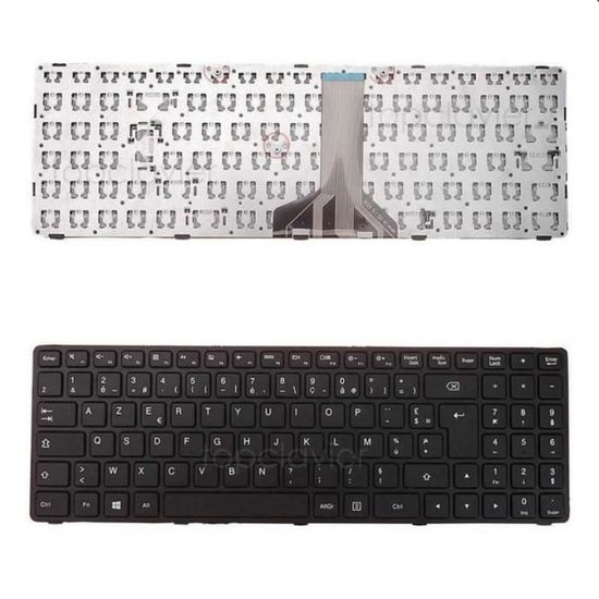 Clavier AZERTY Français Neuf Pour Toshiba Satellite C50-B - Modèles 13N, 13T, 14E