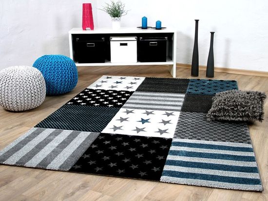 Tapis - PERGAMON - Maui Kids - Dinosaure Coloré - 120x170 Cm - Velours