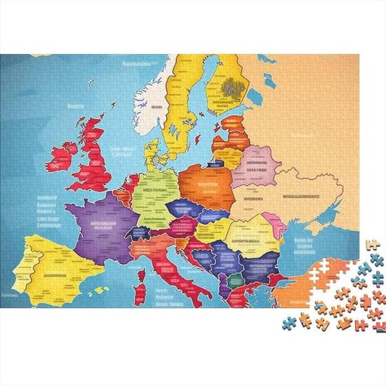 Puzzle Élan 1000 Pièces - Puzzle Impossible en Bois - Jeu d'Adresse