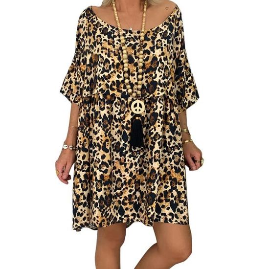 Ensemble Deux Pièces Imprimé Léopard pour Femme, Cardigan Long, Col en V, Manches sulf, Pantalon à Jambes Larges, Taille Midi, Automne  200000345