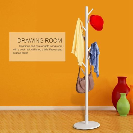 Porte-Manteau 3 En 1 Arbre D'Entrée À 4 Niveaux Porte-Manteau
