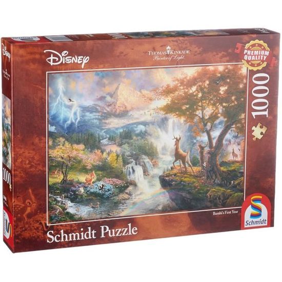 Puzzles - SCHMIDT SPIELE - Disney, Bambi - 1000 pièces