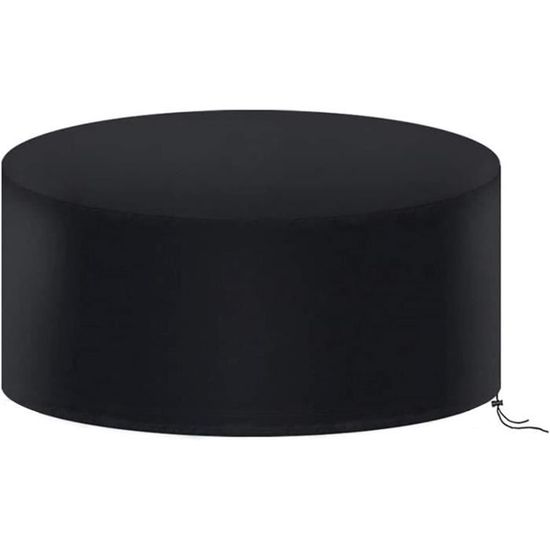 Housse De Protection Pour Table De Jardin 205x100x70 Cm - Tissu Oxford 420D Imperméable, Anti-UV, Avec Cordon De Serrage