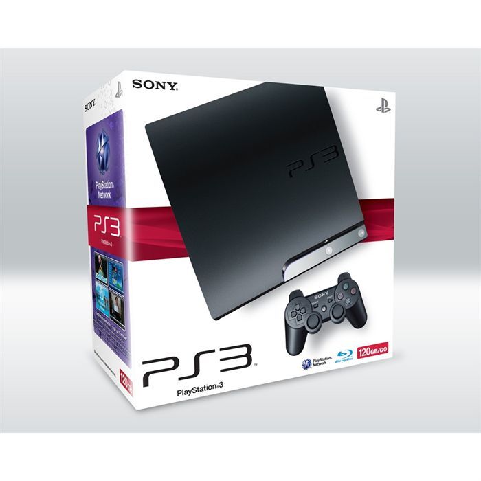 Console PS3 Slim 120 Go - PlayStation 3 Sony