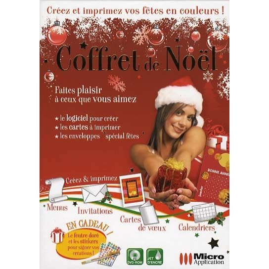 Micro Application Coffret De Noël / Logiciel PC Dvd-Rom