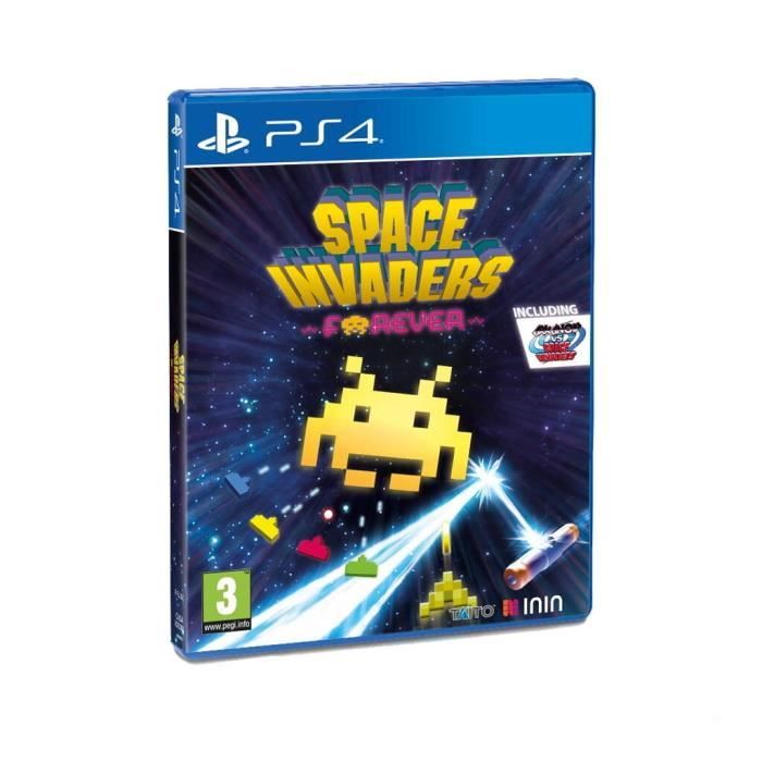Space Invaders Forever Collection PS4 Neuf - vue 4