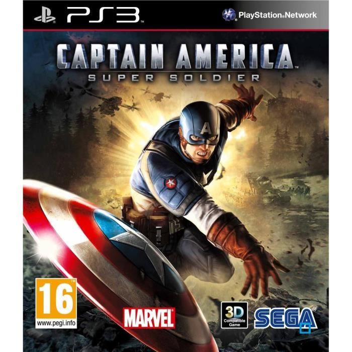 Sega Captain America / Jeu Console PS3