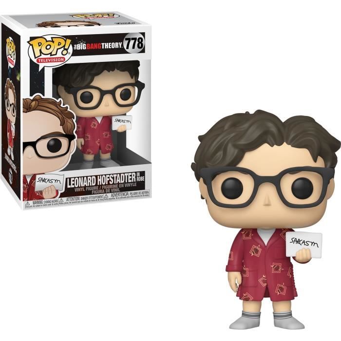 Funko Pop! TV Big Bang Theory Saison 2 Leonard - vue 2