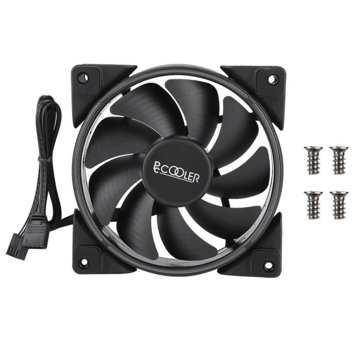 Ventilateur de Refroidissement Processeur, 12cm Smart AURA RGB pour CPU
