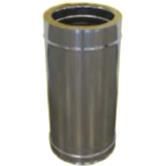 Tuyau double paroi inox 50 cm diamètre 150 mm