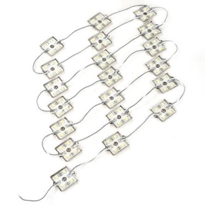 20 pièces lumières lampe étanche LED module de lumière Module pour la fête de l'école à domicile SOIN BLANCHIMENT DES DENTS