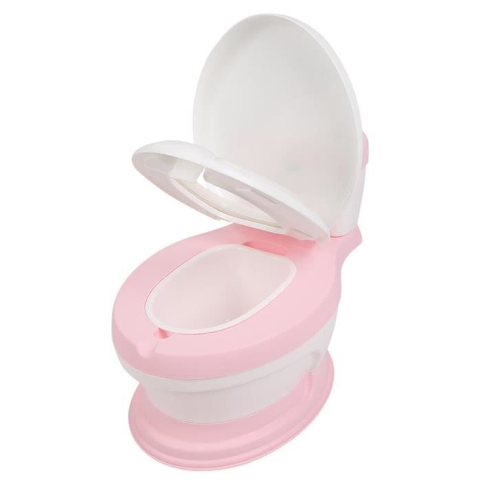 VGEBY siège de toilette portable Enfants Bébé Tout-petit Pot Formation Siège De Toilette Tabouret Simulation Chaise De Toilette