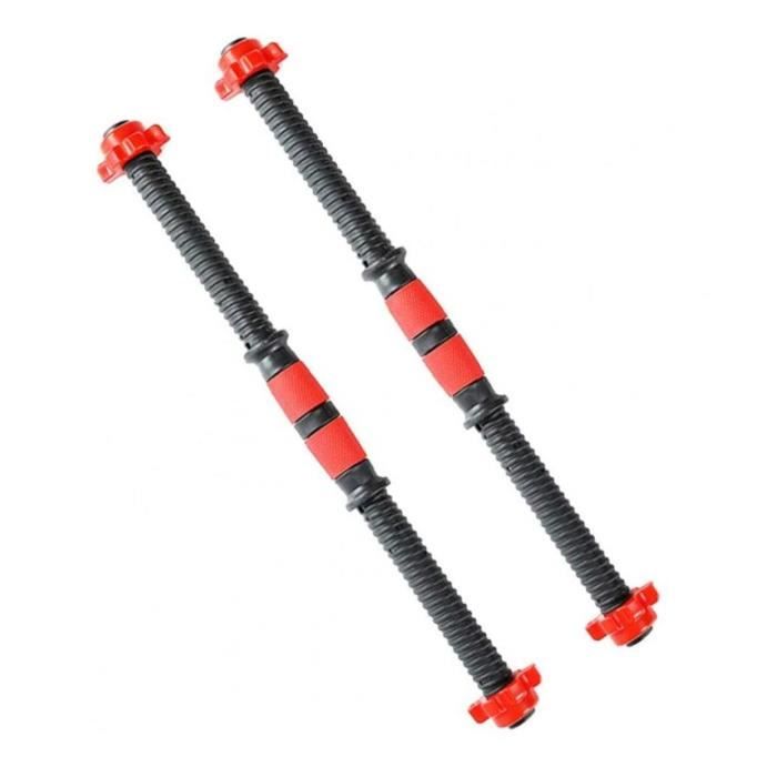 Barres d'haltères Barbell Poignée pour entraînement Corps Entraînement 2 Packs