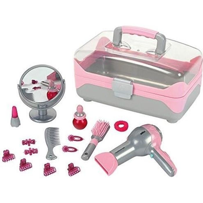 KLEIN - Vanity de coiffure Braun avec sèche-cheveux électronique