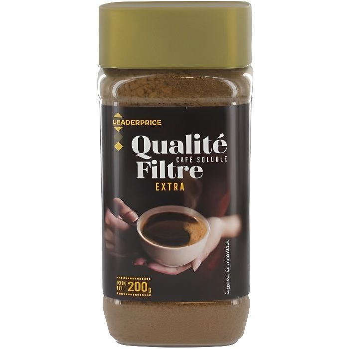 Café soluble qualité filtre extra - 200g