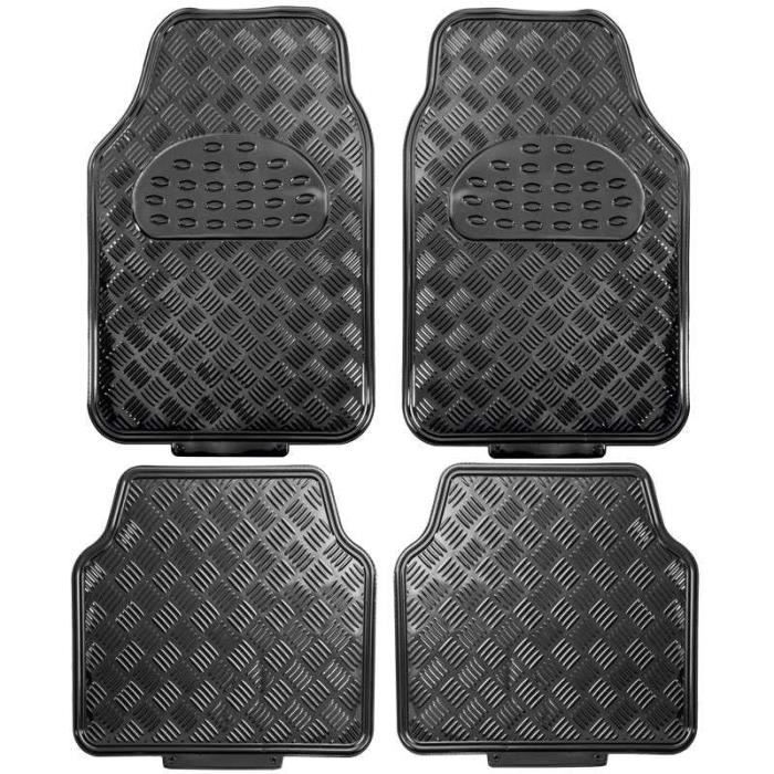 Jeu de 2 tapis avant et 2 tapis arrière pour l'…