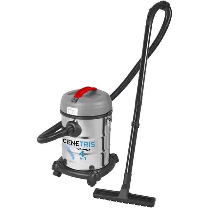 Aspirateur industriel eau poussière et cendre de cheminée 4 en 1
