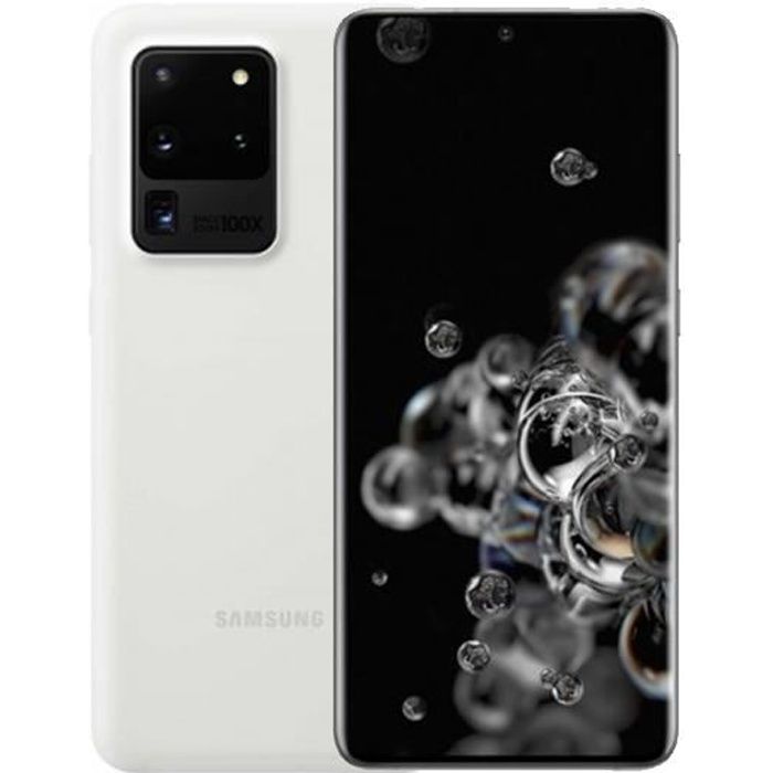 Samsung Galaxy S20 Ultra 5G 12Go/128Go Blanc (Cloud White) Dual SIM G988B