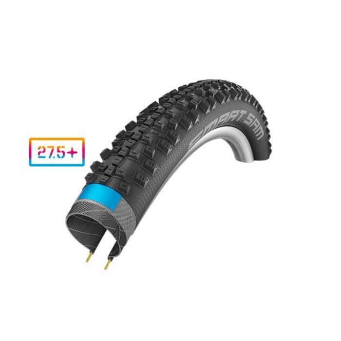 Pneu vélo - VTT - SCHWALBE - SMART SAM PLUS HS476 PERFORMANCE LINE - 27.5x2.25 (57-584) - Noir - TUBETYPE