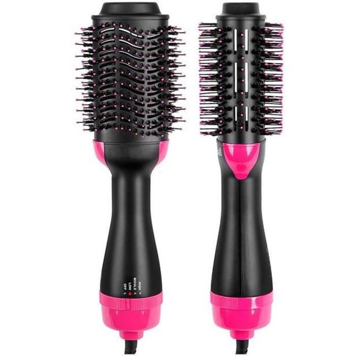 Brosse Soufflante Rotative Brosse Lissante Chauffante Electrique Multifonctionnels Sèche-Cheveux